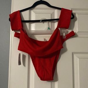 Red bikini